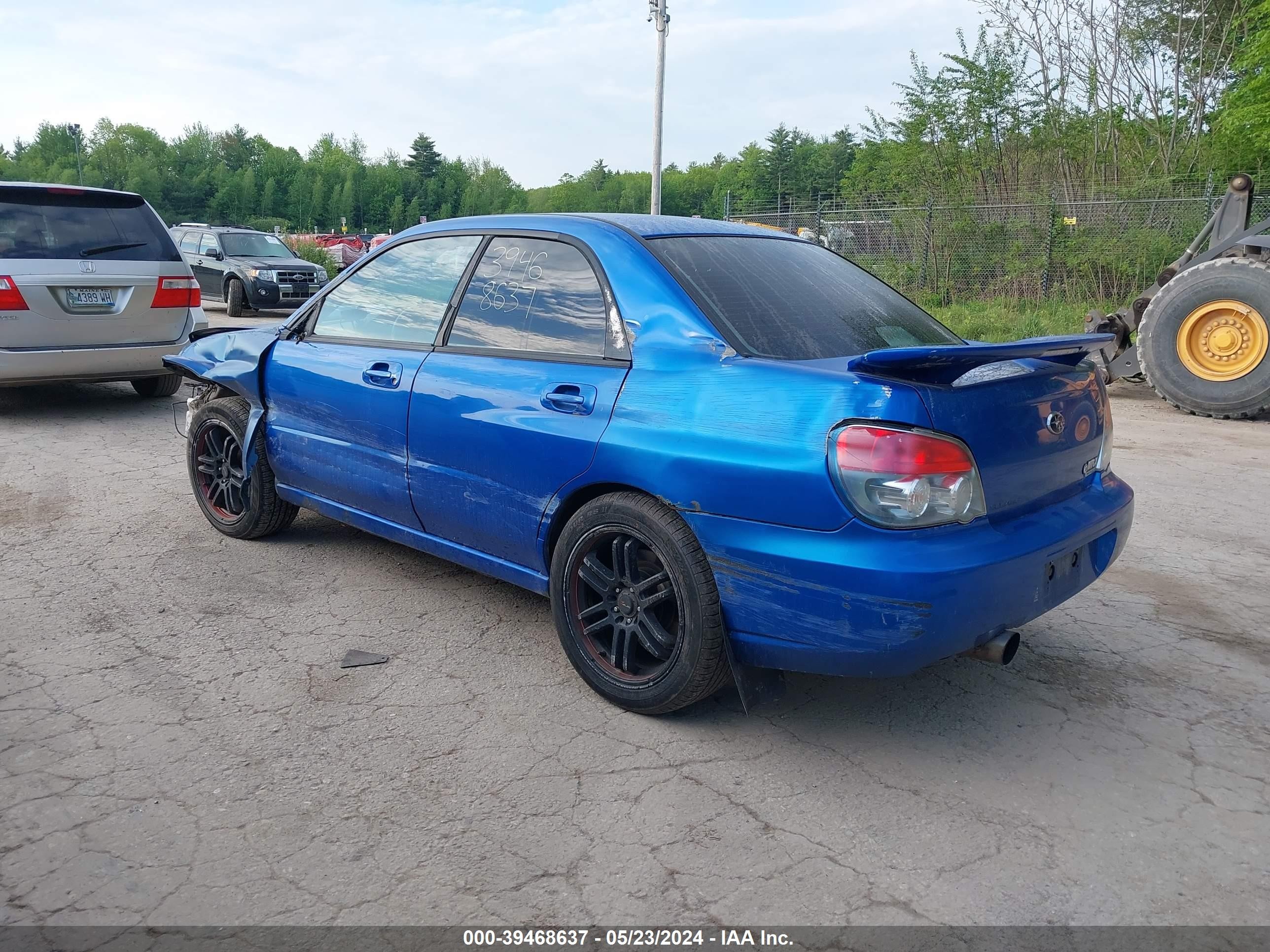 Photo 2 VIN: JF1GD79666G503184 - SUBARU IMPREZA 