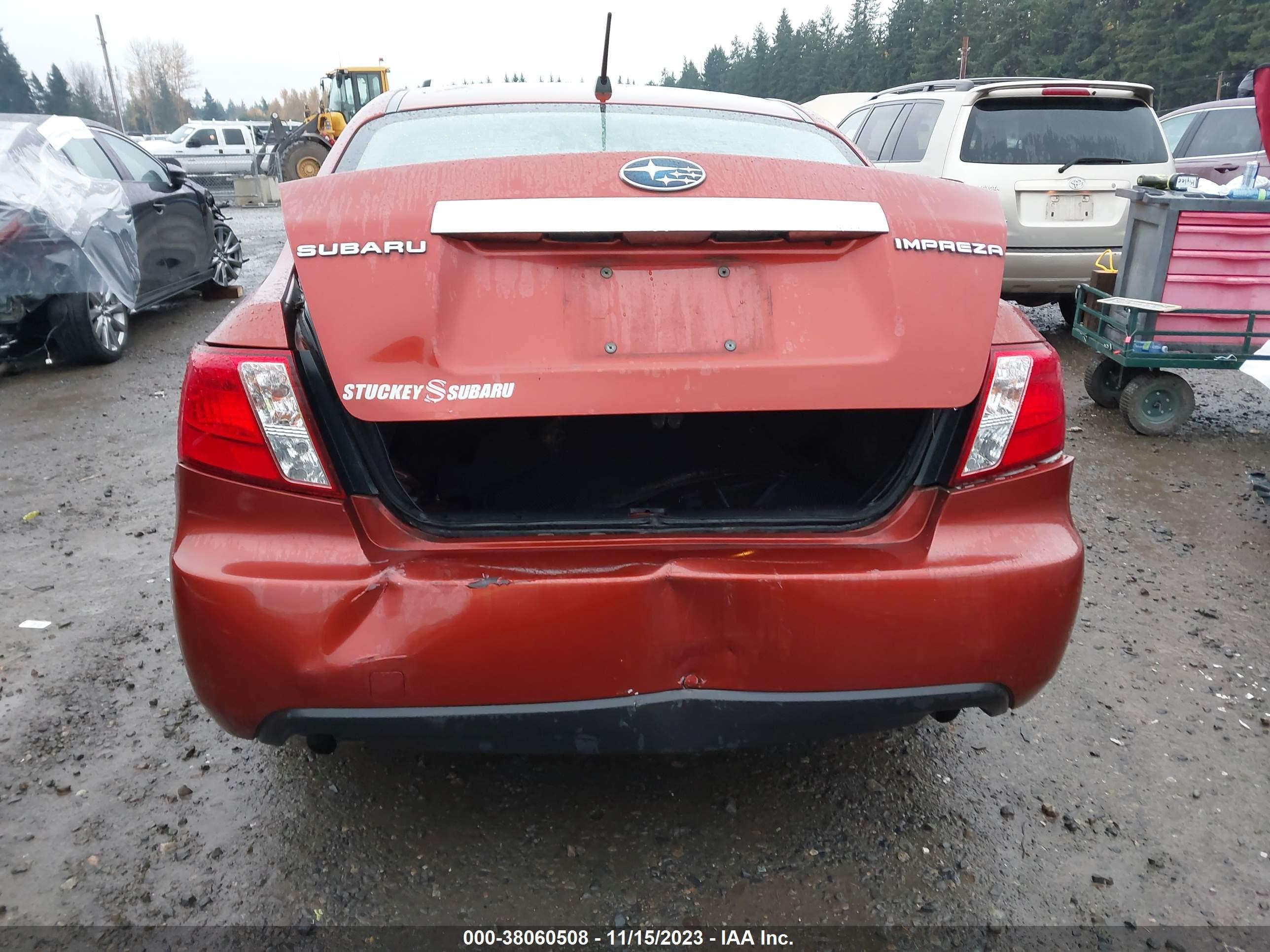 Photo 5 VIN: JF1GE60619H516508 - SUBARU IMPREZA 