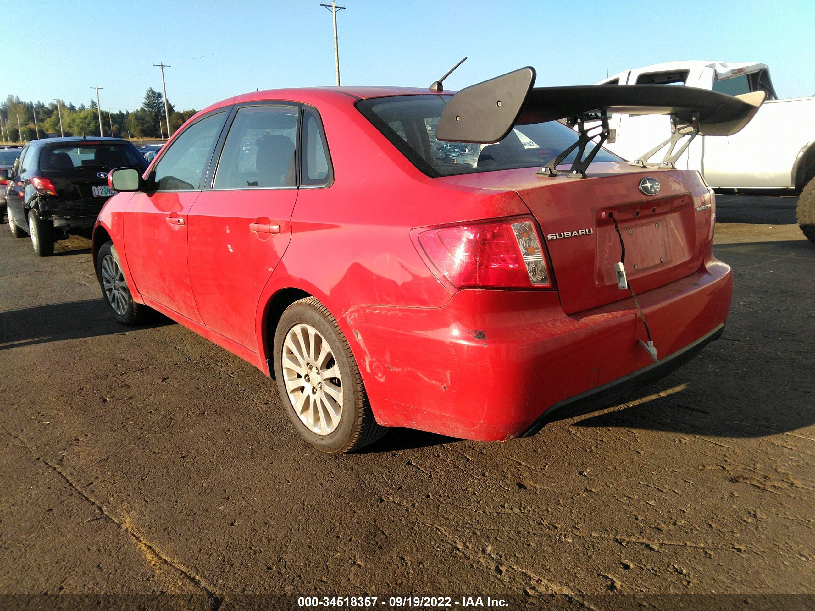 Photo 2 VIN: JF1GE60659H508508 - SUBARU IMPREZA 