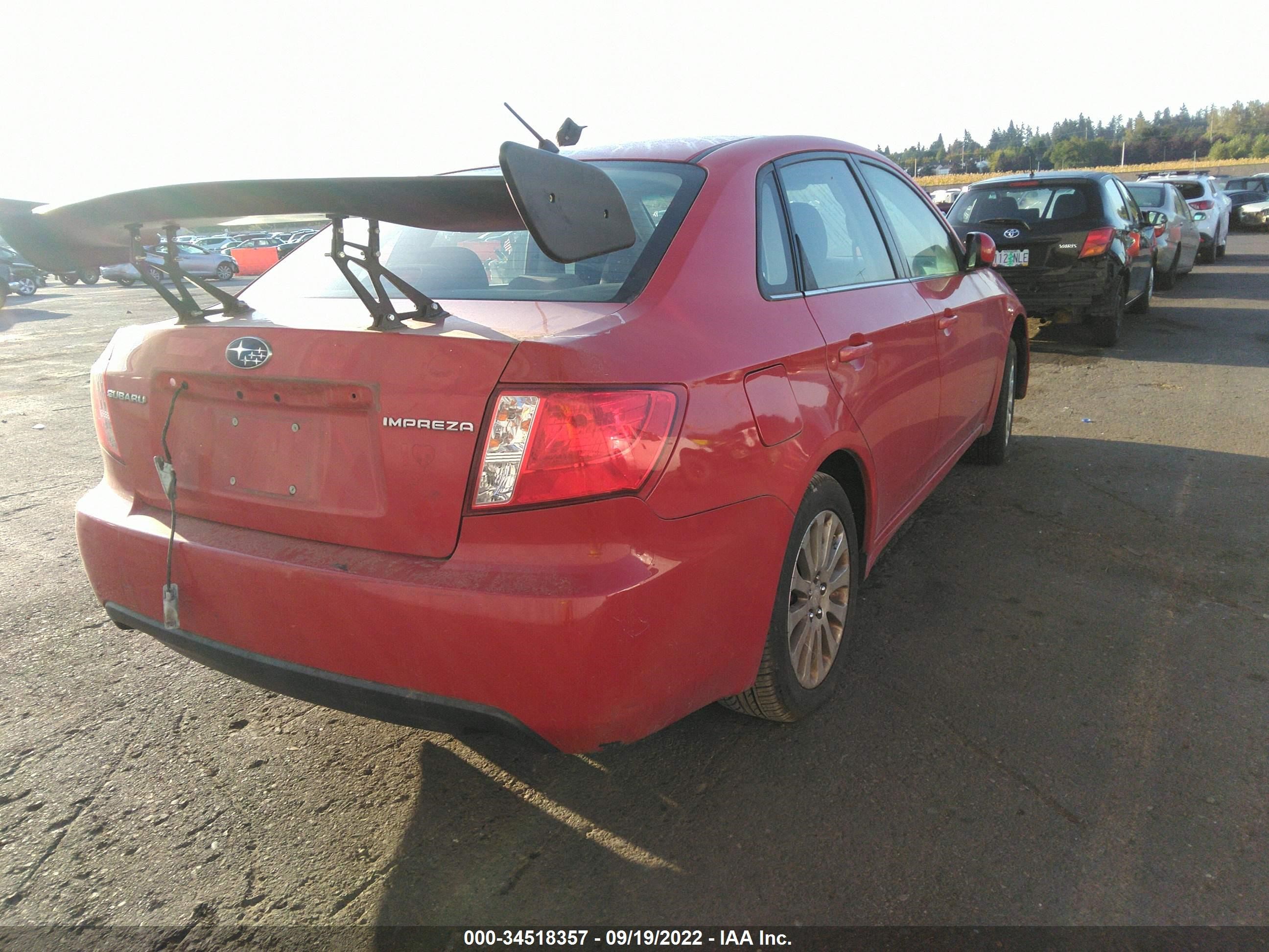 Photo 3 VIN: JF1GE60659H508508 - SUBARU IMPREZA 