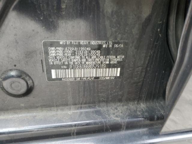 Photo 11 VIN: JF1GE61668G529189 - SUBARU IMPREZA 