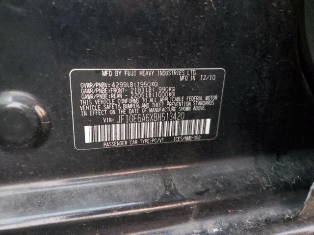 Photo 11 VIN: JF1GE6A6XBH513420 - SUBARU IMPREZA 