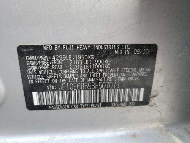 Photo 11 VIN: JF1GE6B69BH507073 - SUBARU IMPREZA 2. 