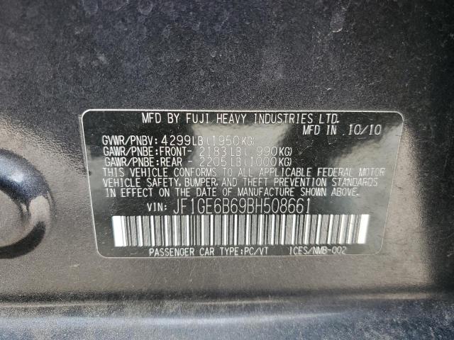 Photo 11 VIN: JF1GE6B69BH508661 - SUBARU IMPREZA 