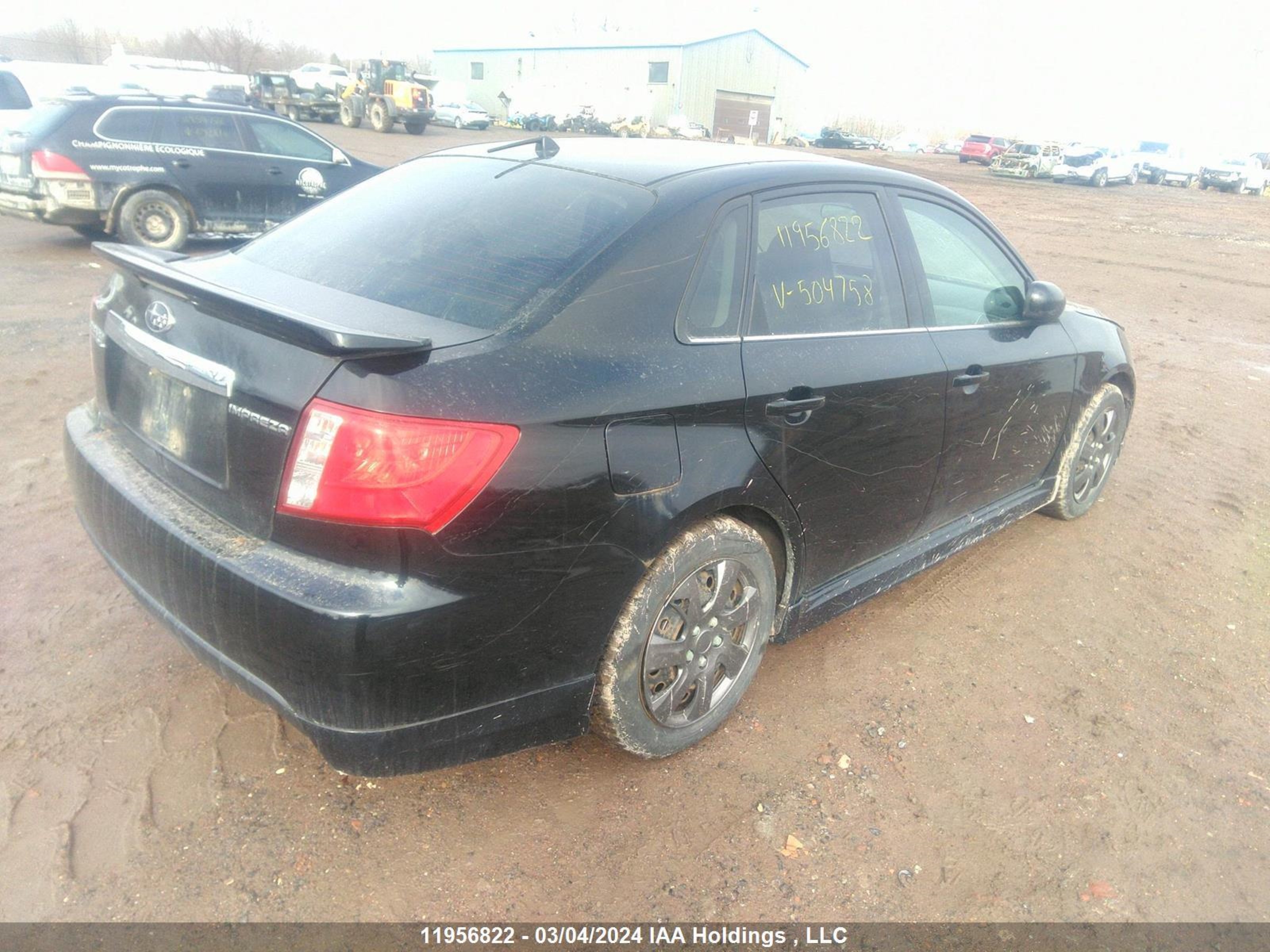 Photo 3 VIN: JF1GE6C66BH504758 - SUBARU IMPREZA 