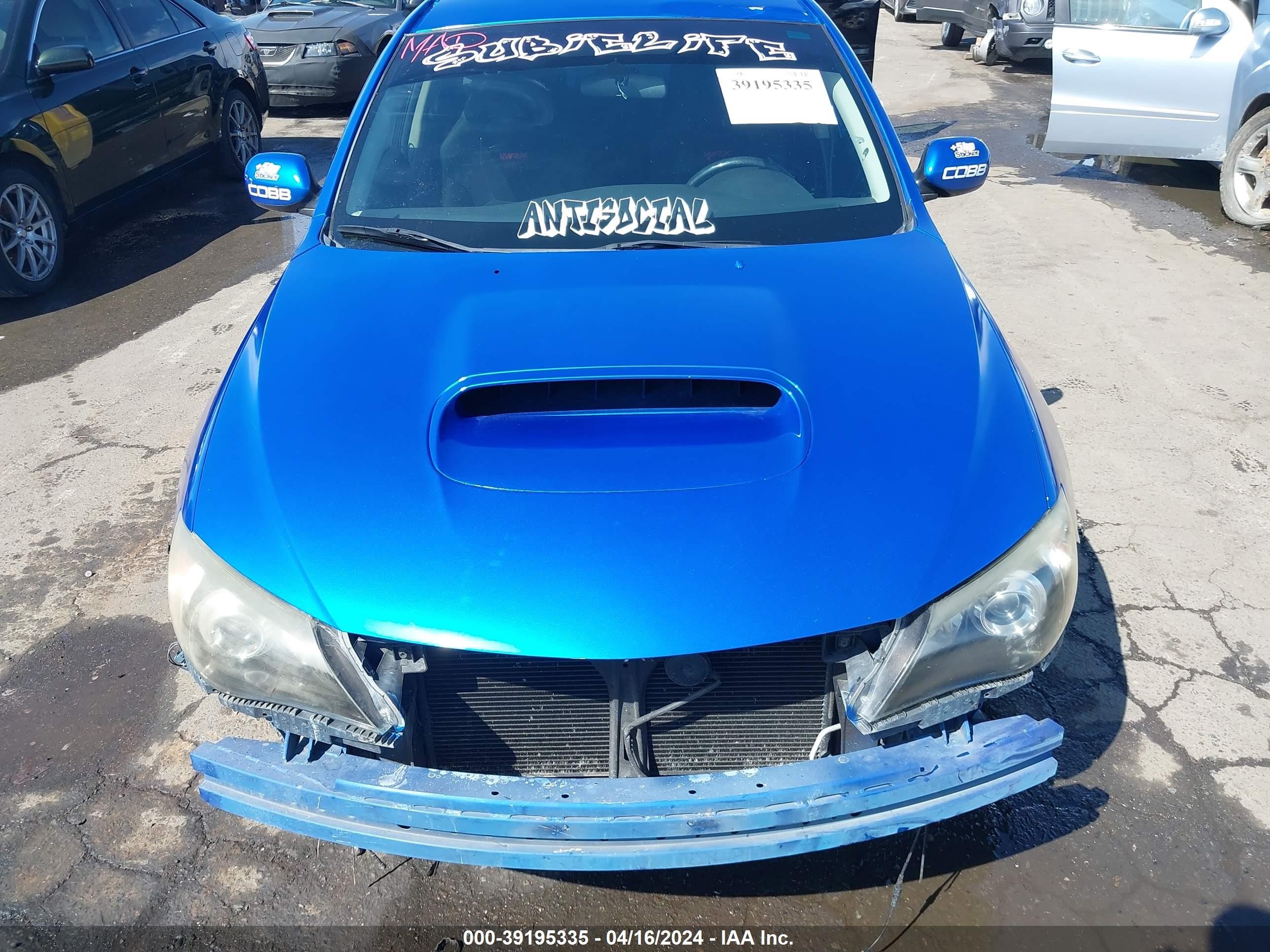 Photo 12 VIN: JF1GE76679G510926 - SUBARU IMPREZA 