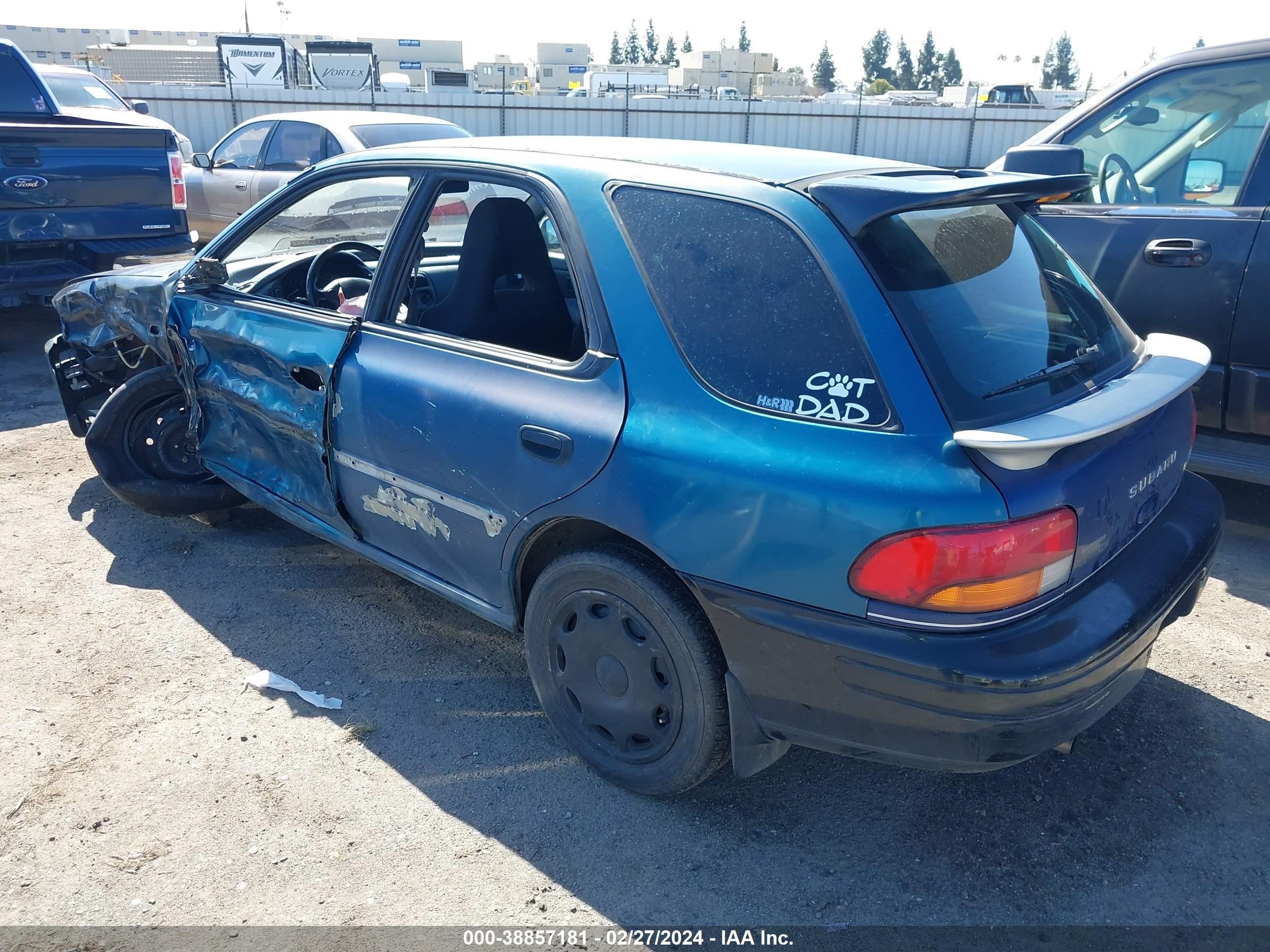 Photo 2 VIN: JF1GF2249RG830303 - SUBARU IMPREZA 