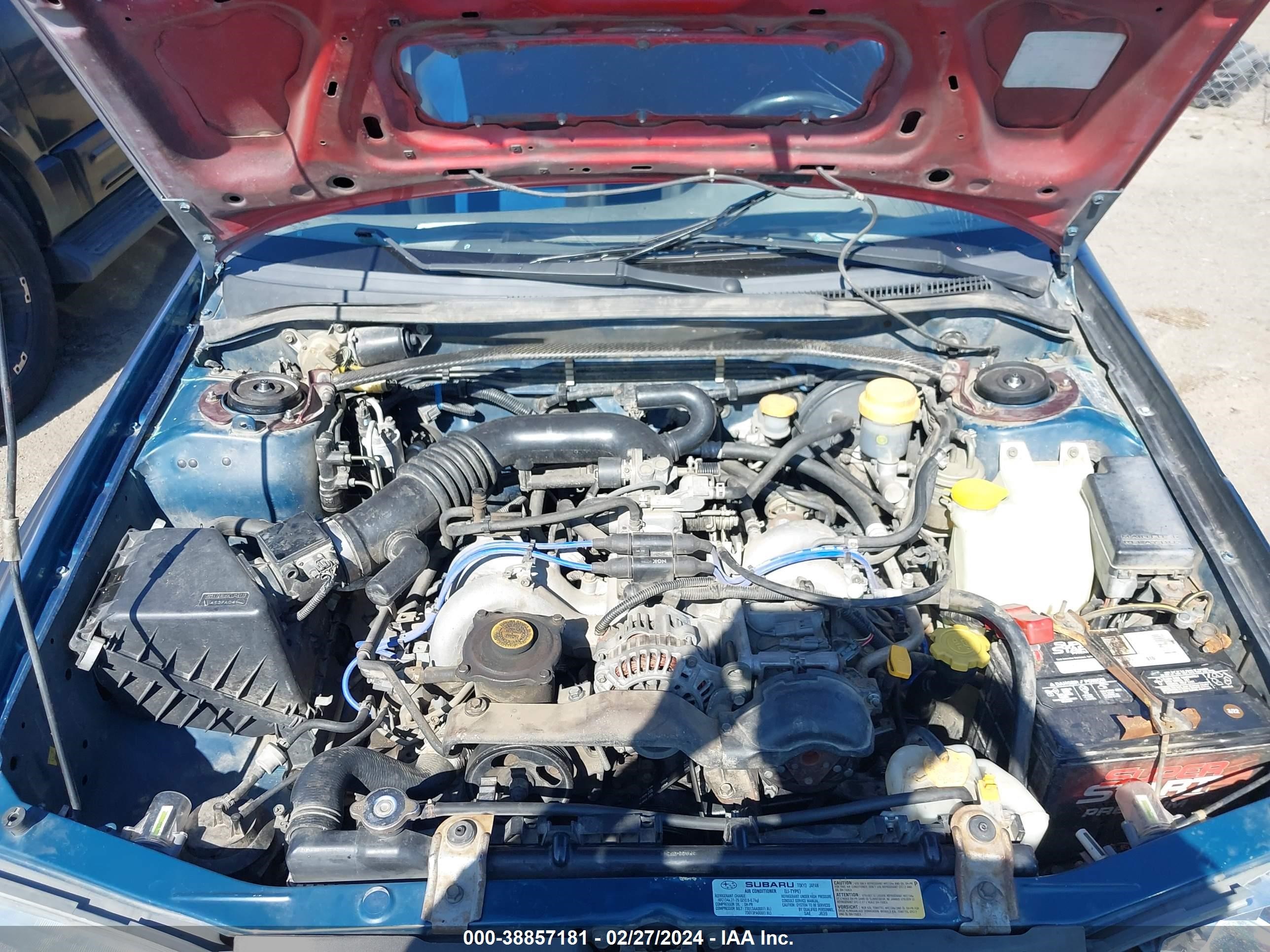 Photo 9 VIN: JF1GF2249RG830303 - SUBARU IMPREZA 