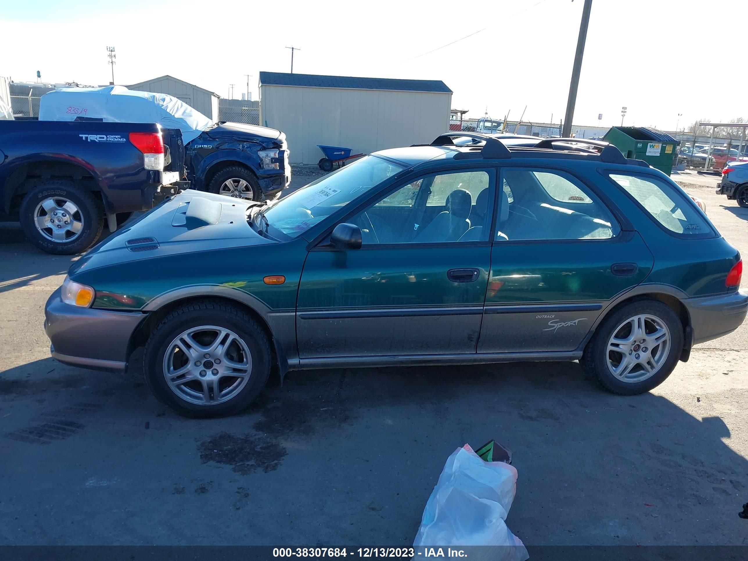 Photo 12 VIN: JF1GF4859VH810407 - SUBARU IMPREZA 