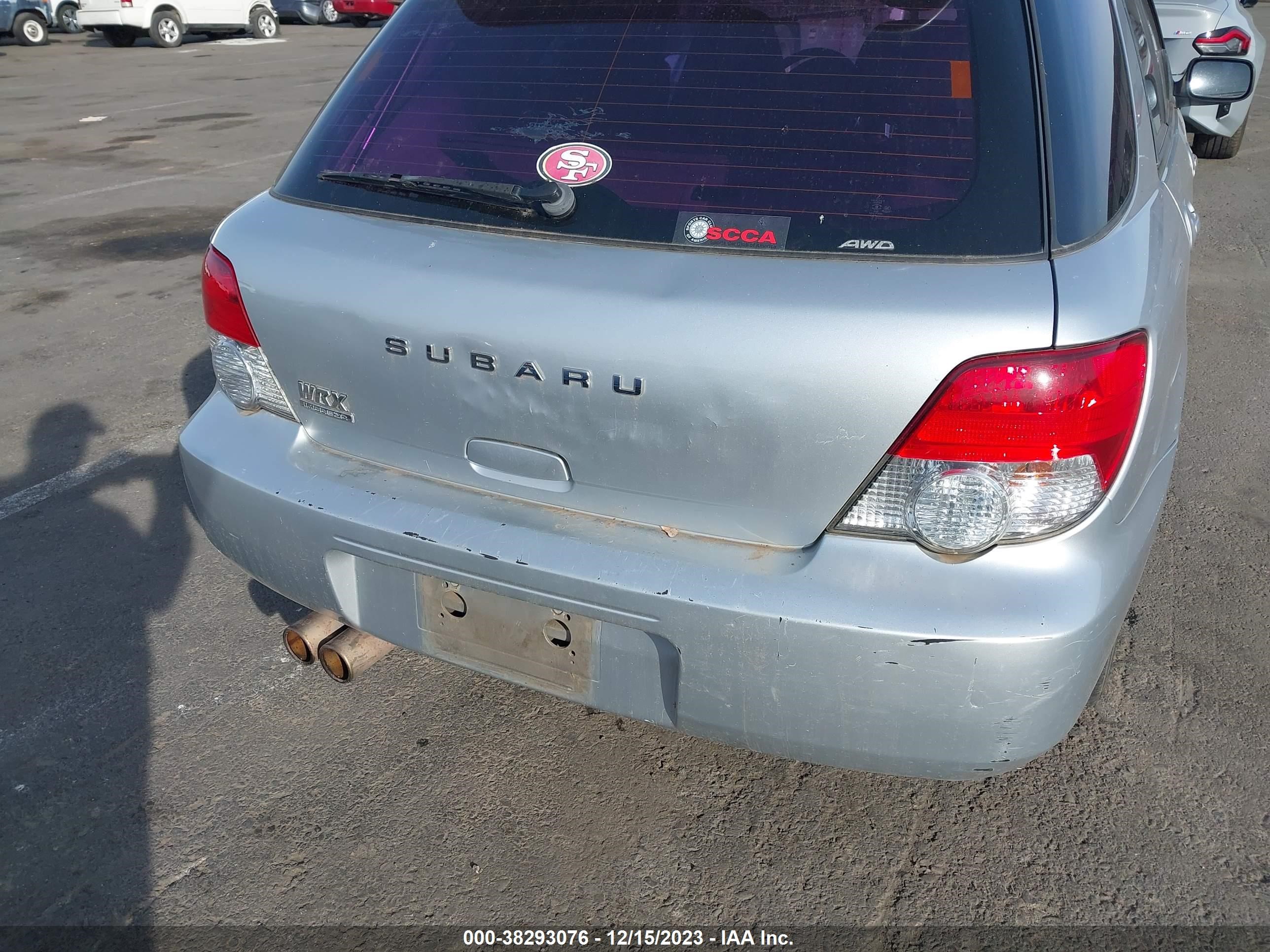 Photo 5 VIN: JF1GG29624G807619 - SUBARU IMPREZA 