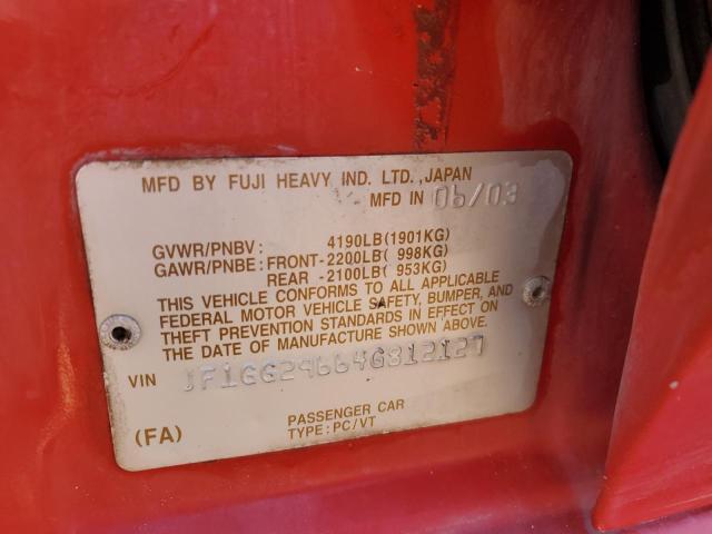 Photo 11 VIN: JF1GG29664G812127 - SUBARU IMPREZA WR 