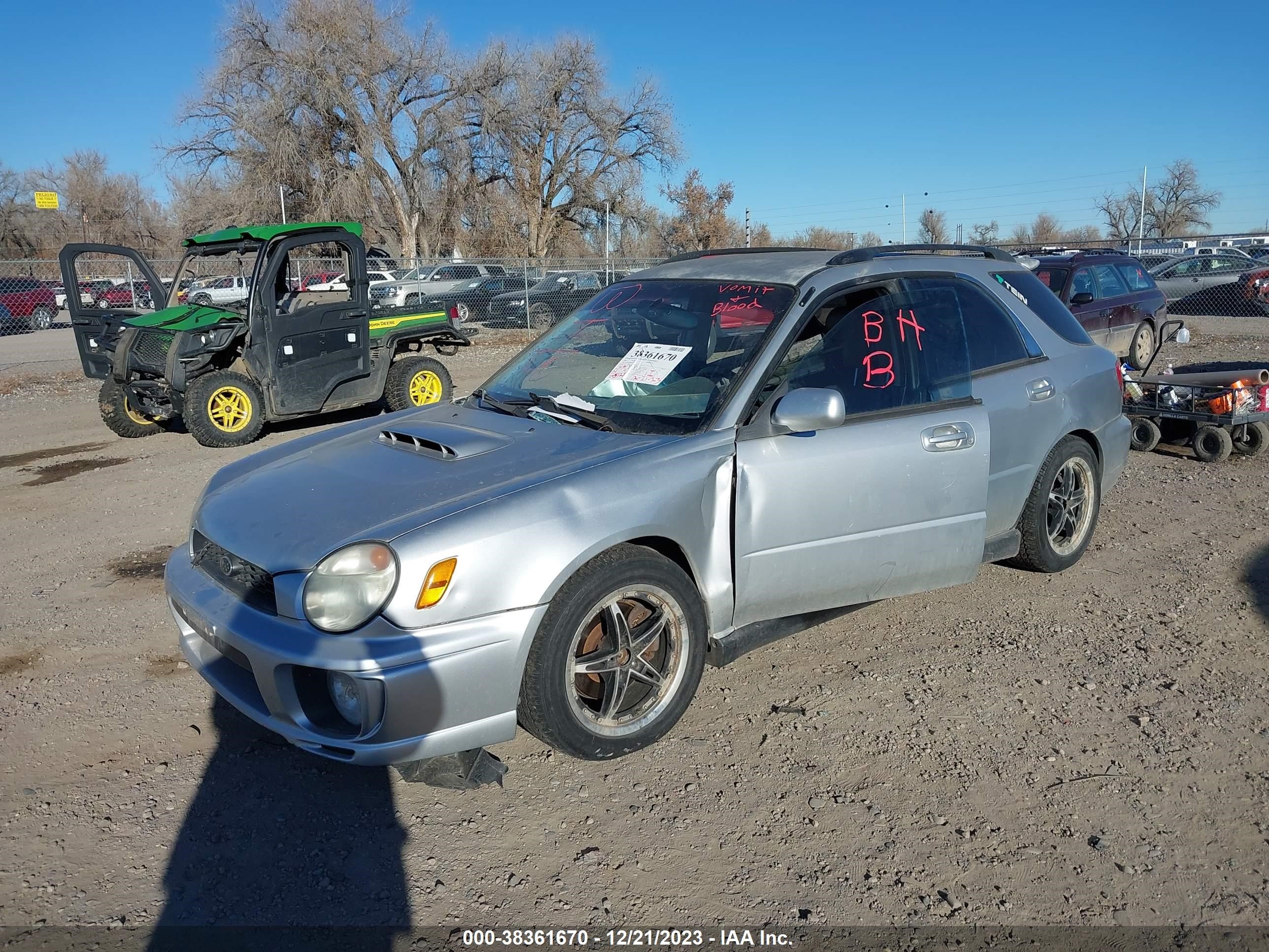 Photo 1 VIN: JF1GG29692G829677 - SUBARU IMPREZA 