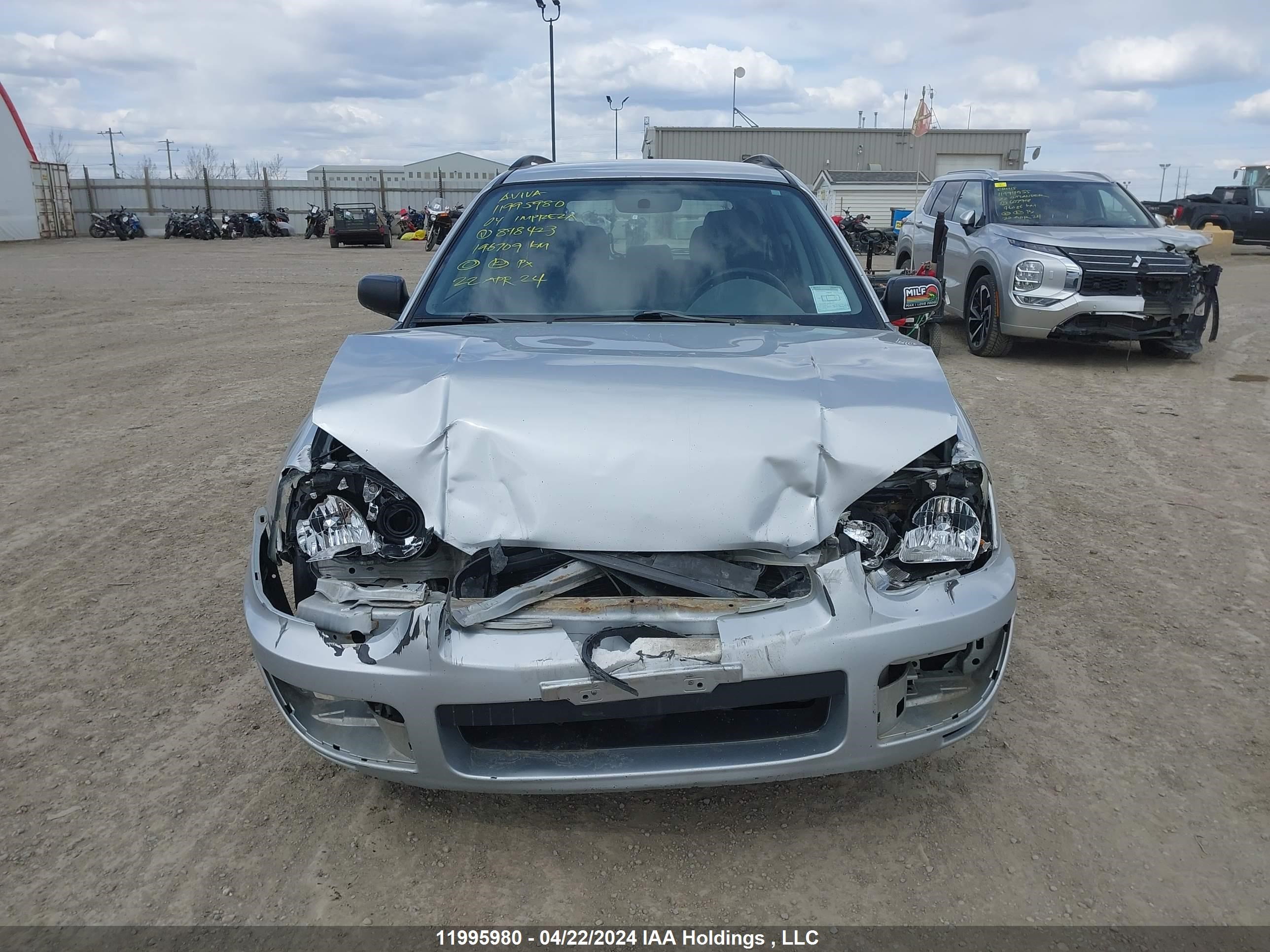 Photo 11 VIN: JF1GG65514G818423 - SUBARU IMPREZA 