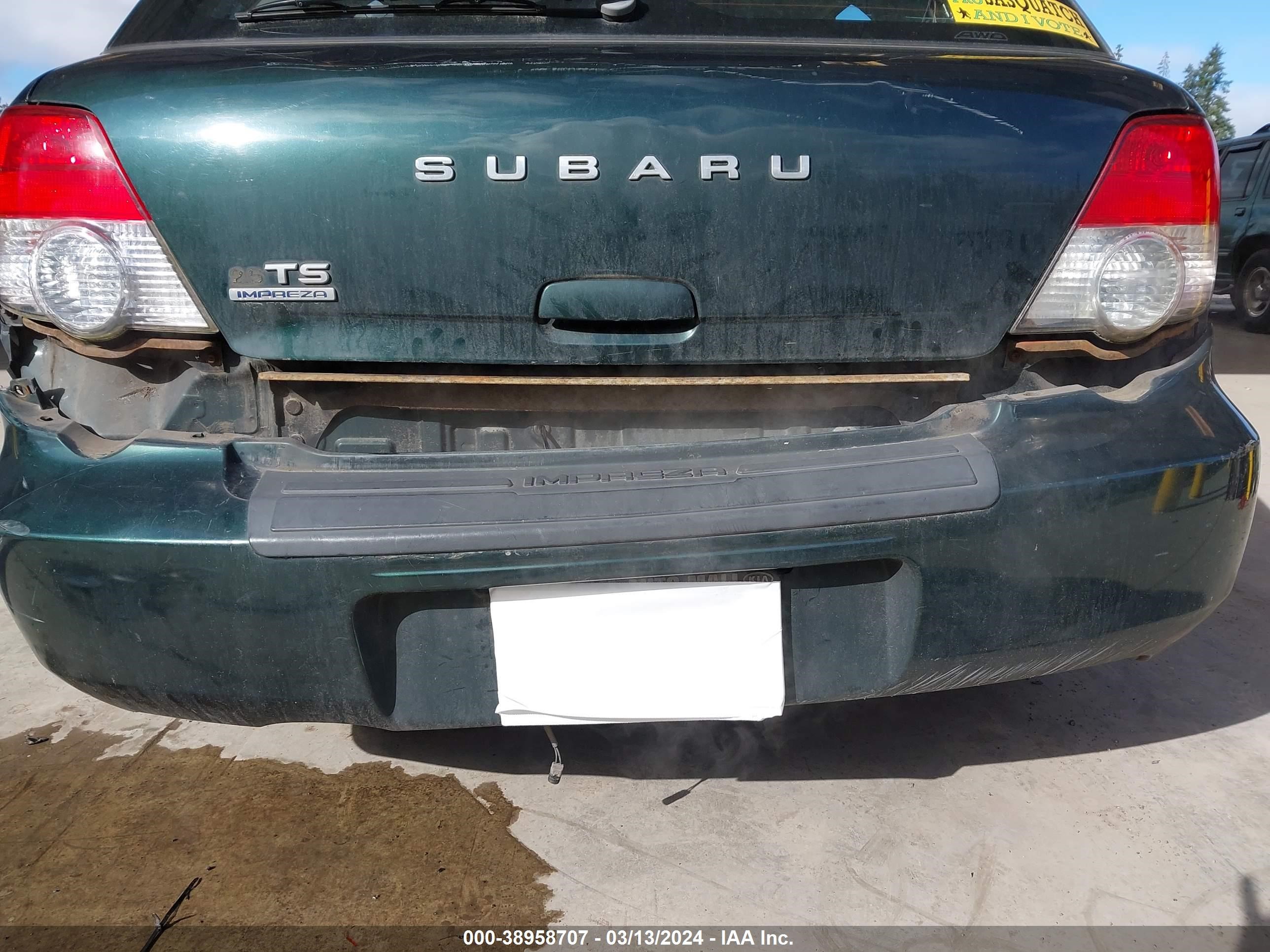 Photo 12 VIN: JF1GG65574H817769 - SUBARU IMPREZA 