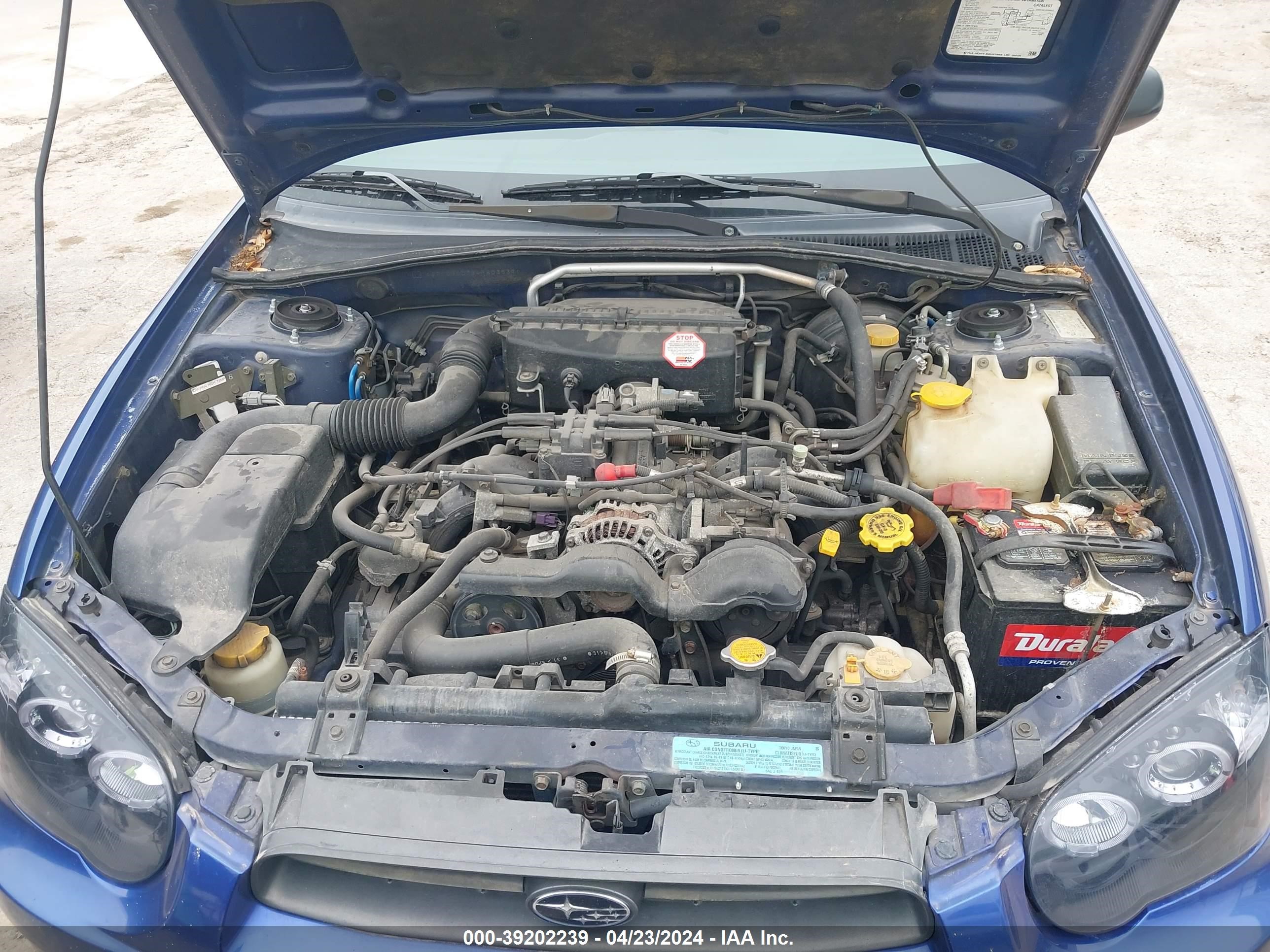 Photo 9 VIN: JF1GG65584H803539 - SUBARU IMPREZA 