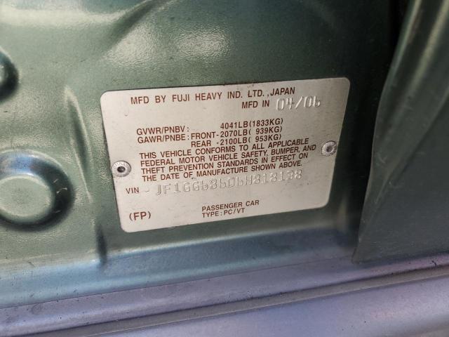 Photo 12 VIN: JF1GG68606H818138 - SUBARU IMPREZA 