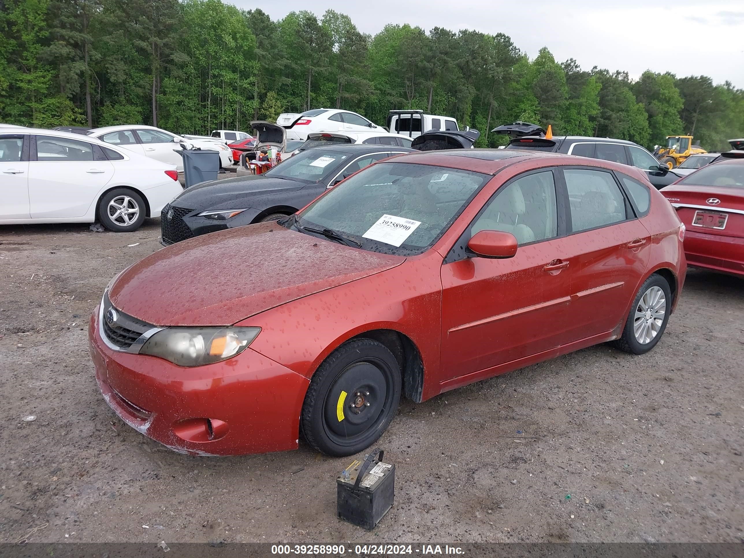 Photo 1 VIN: JF1GH606X9H812733 - SUBARU IMPREZA 