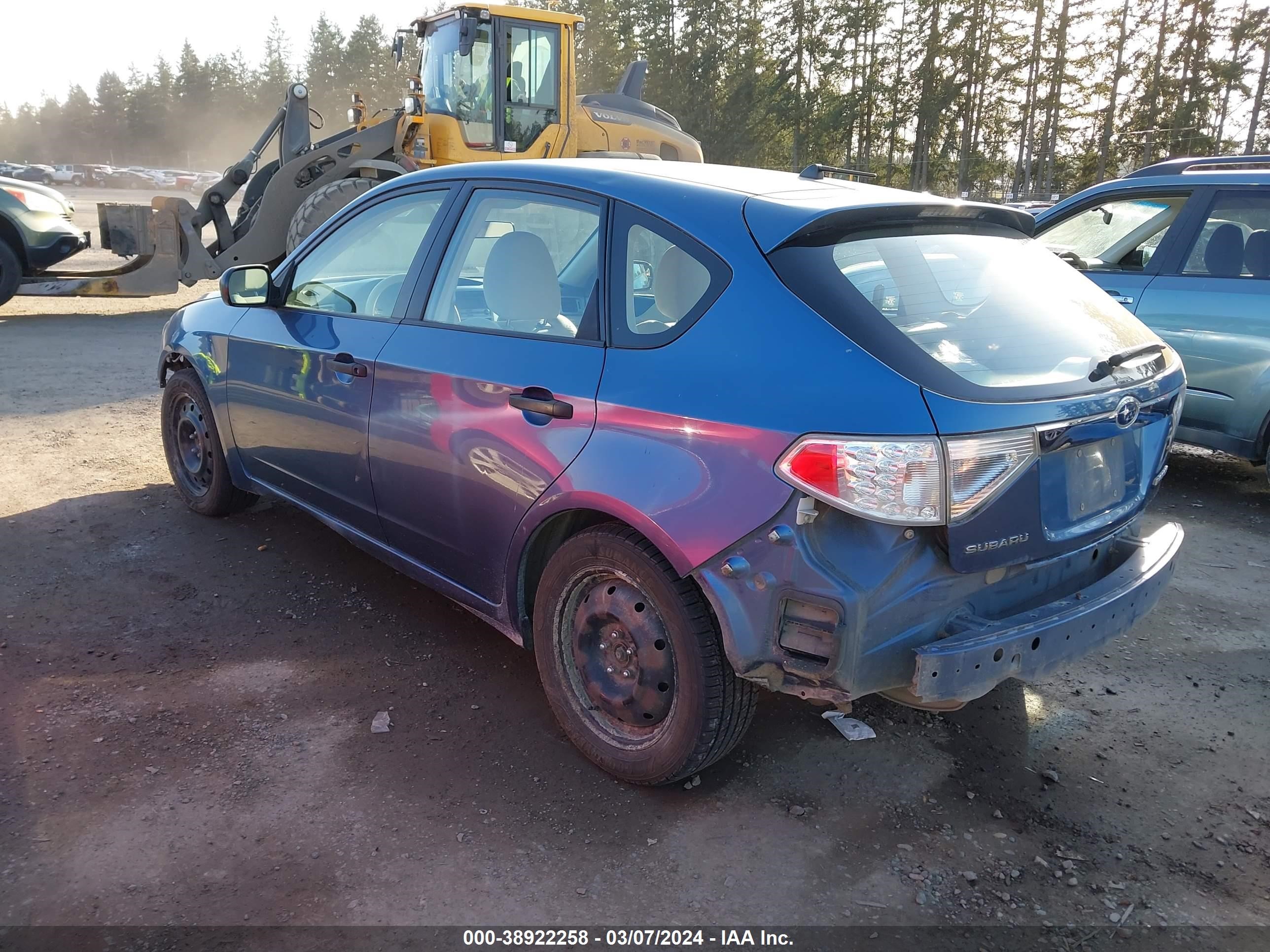 Photo 2 VIN: JF1GH61618G835742 - SUBARU IMPREZA 