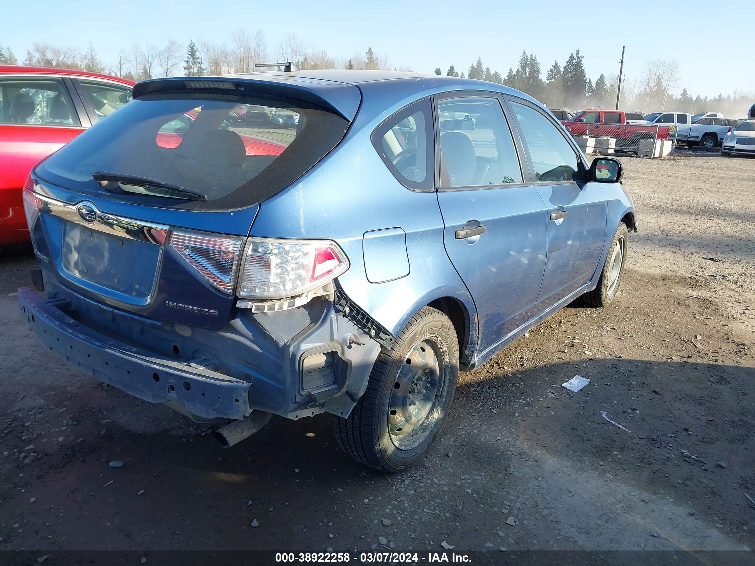 Photo 3 VIN: JF1GH61618G835742 - SUBARU IMPREZA 