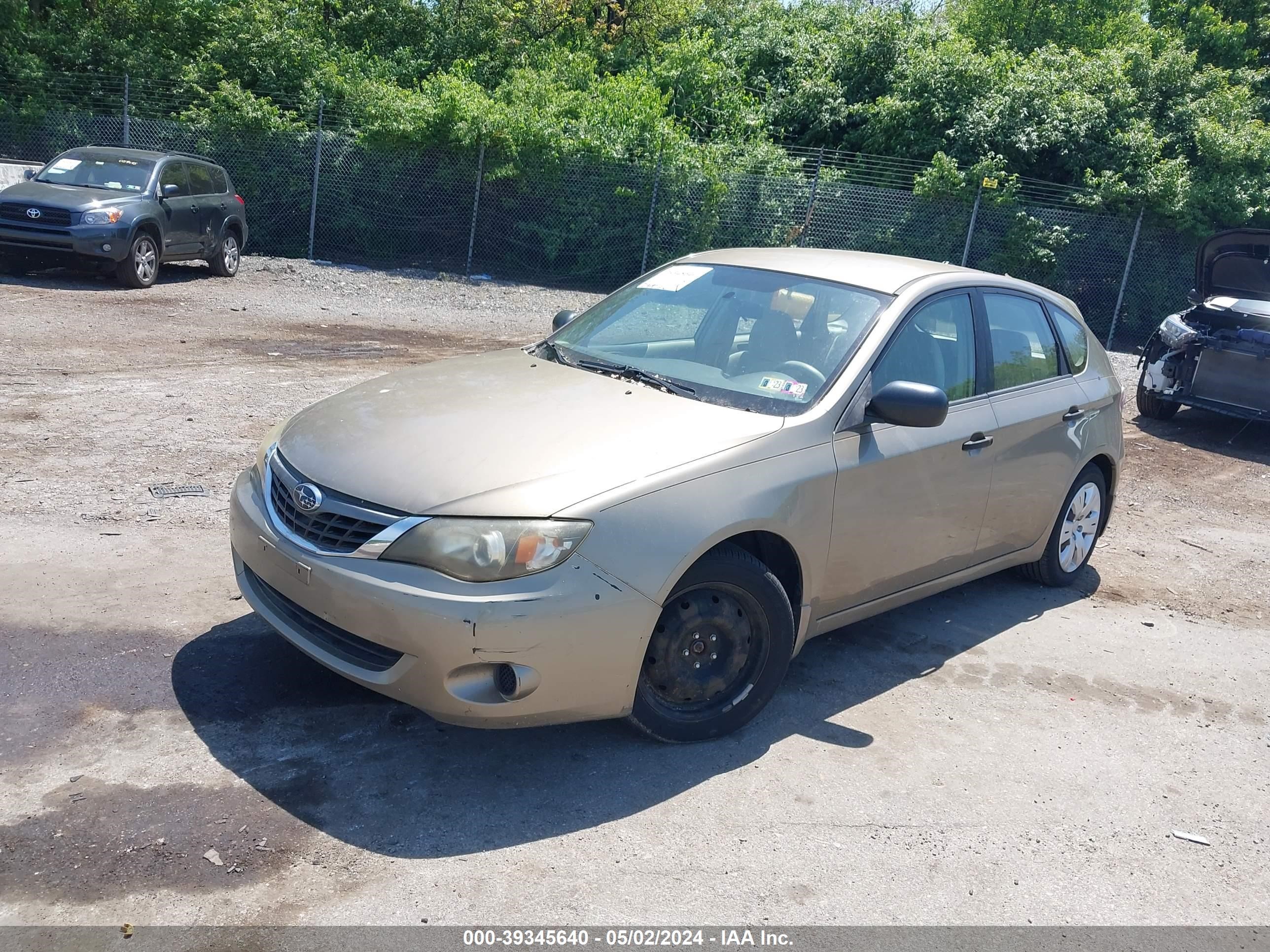 Photo 1 VIN: JF1GH61628H820404 - SUBARU IMPREZA 