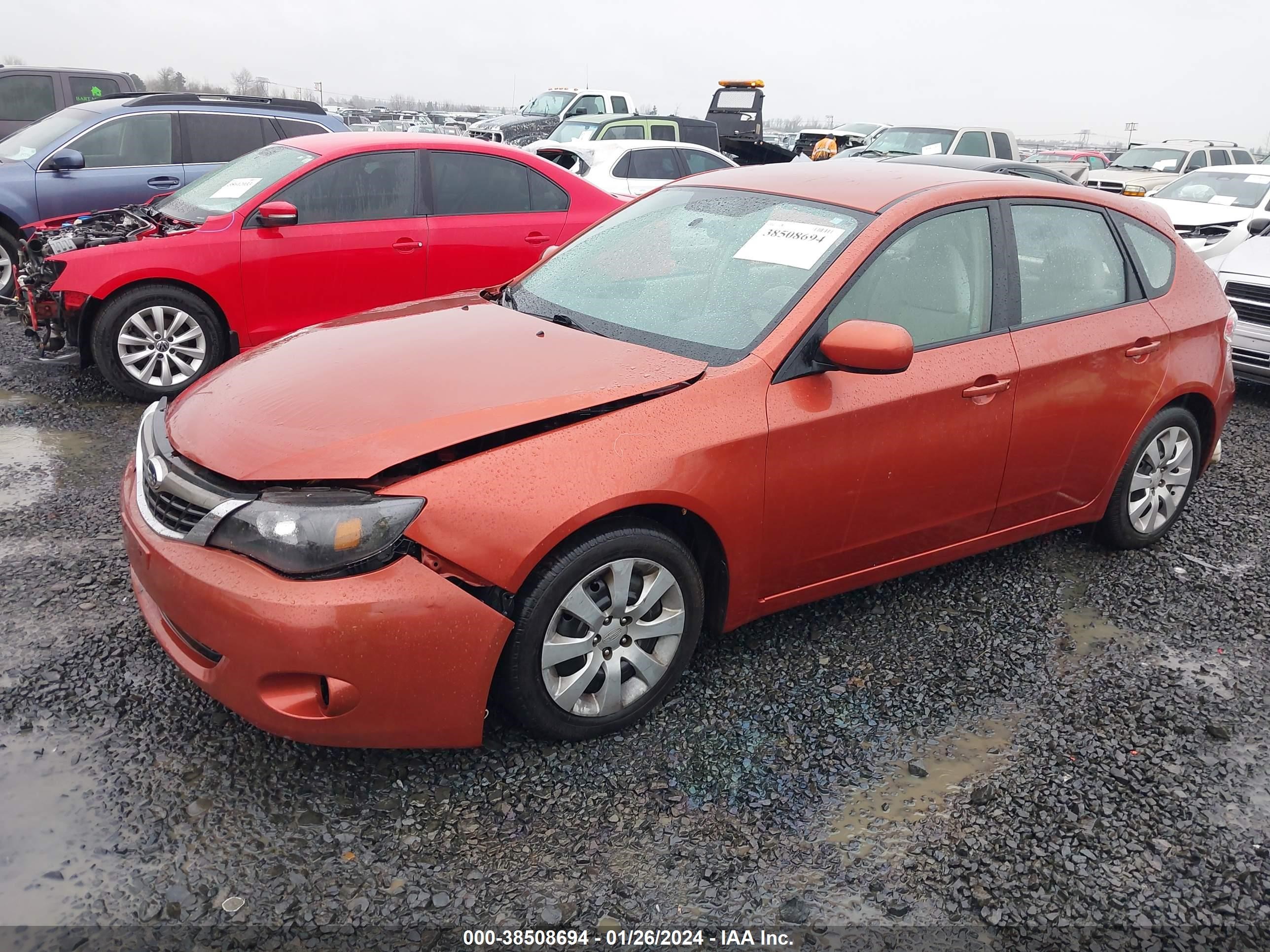 Photo 1 VIN: JF1GH61629H800610 - SUBARU IMPREZA 