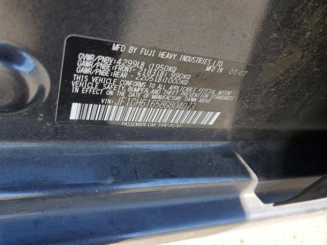 Photo 11 VIN: JF1GH61658G804073 - SUBARU IMPREZA 