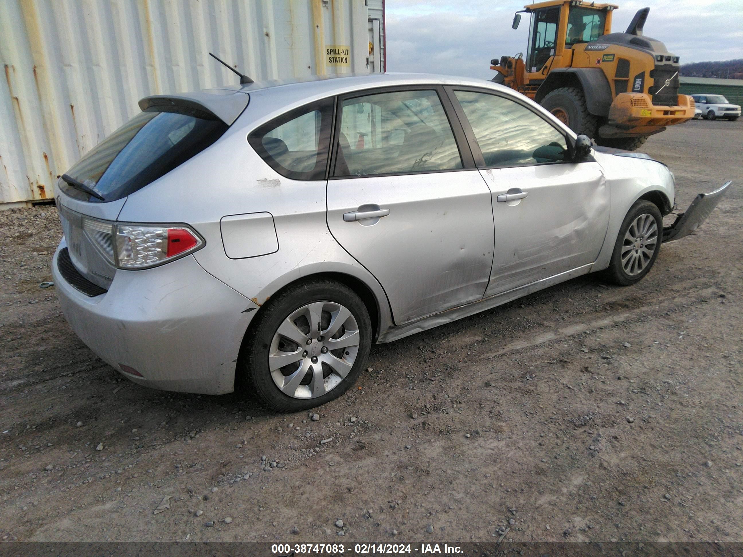 Photo 3 VIN: JF1GH61658H808831 - SUBARU IMPREZA 