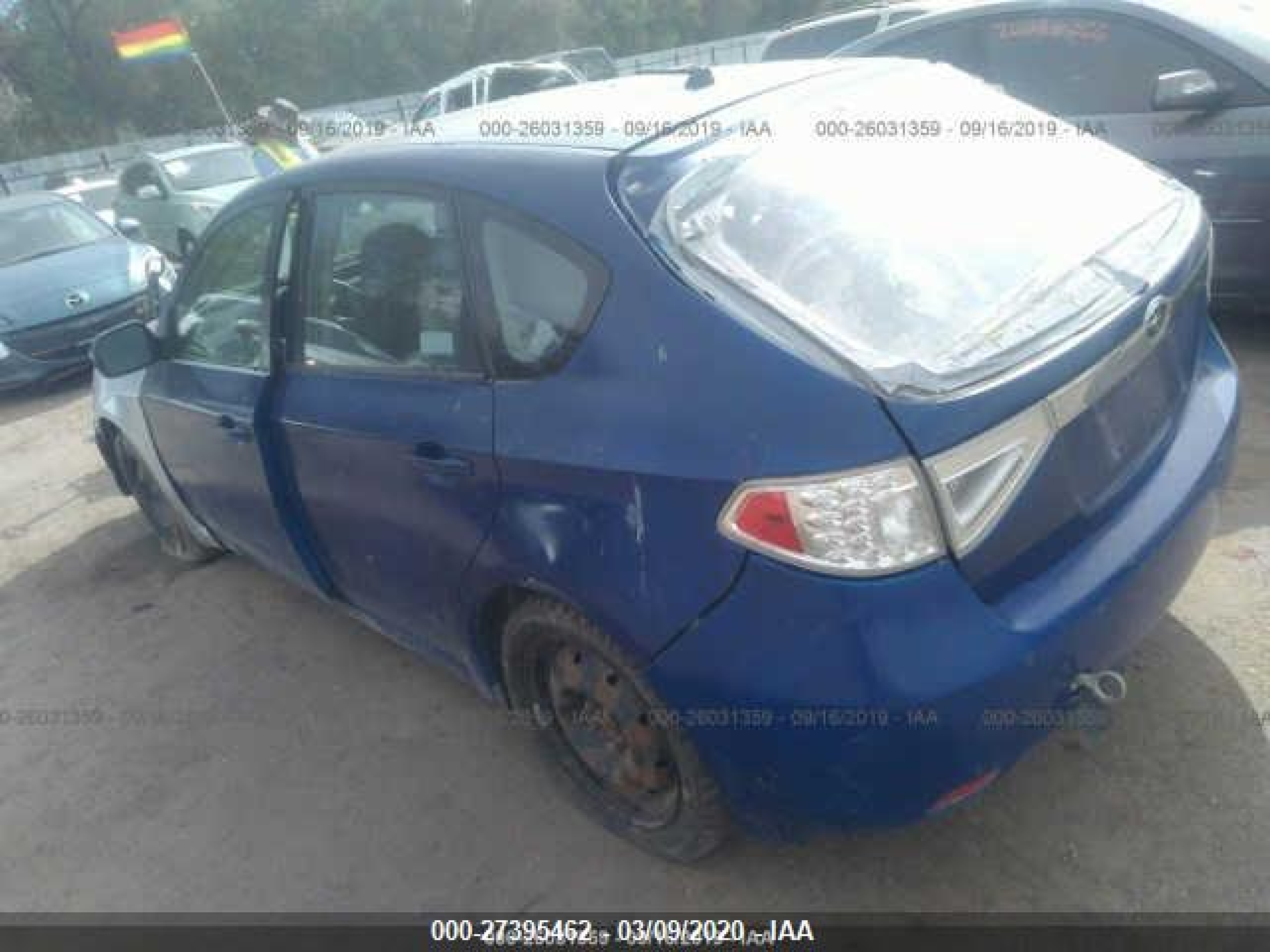 Photo 2 VIN: JF1GH61659H809222 - SUBARU IMPREZA 