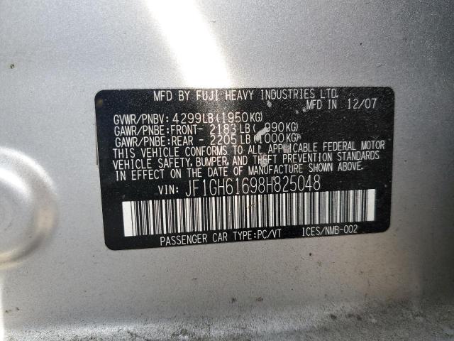 Photo 11 VIN: JF1GH61698H825048 - SUBARU IMPREZA 