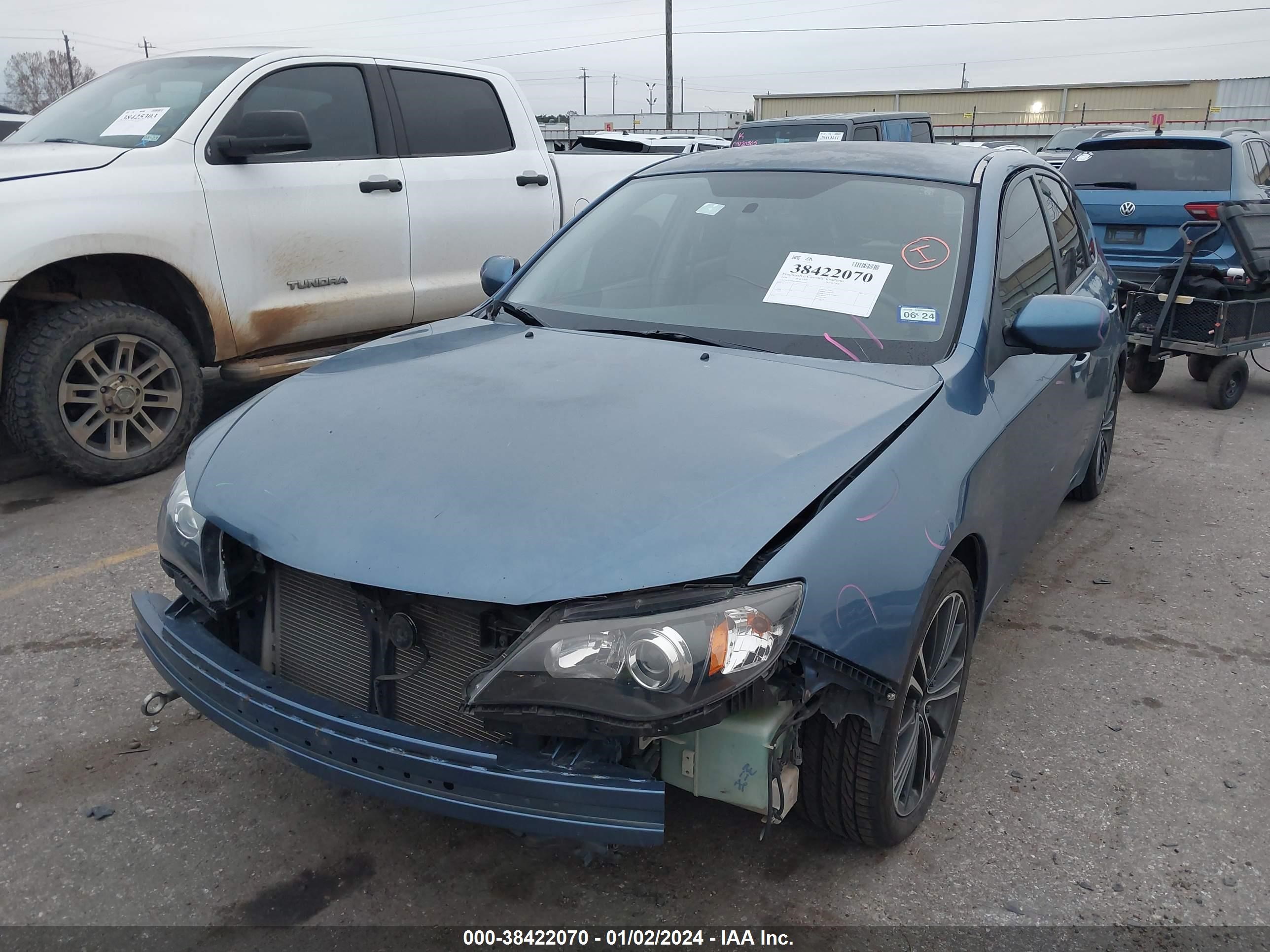 Photo 1 VIN: JF1GH616X8H800904 - SUBARU IMPREZA 