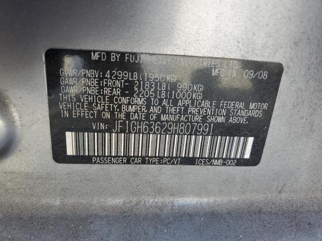 Photo 12 VIN: JF1GH63629H807991 - SUBARU IMPREZA OU 