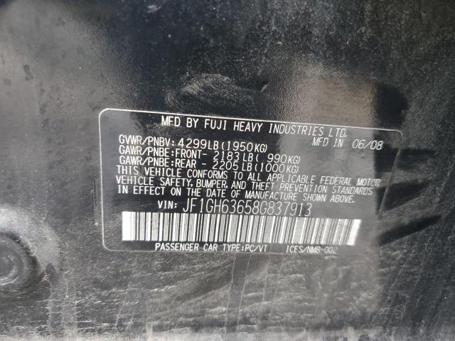 Photo 11 VIN: JF1GH63658G837913 - SUBARU IMPREZA OU 