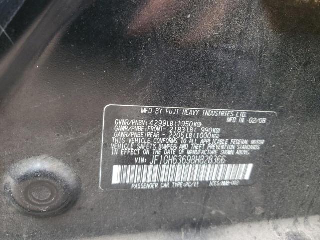 Photo 12 VIN: JF1GH63698H828366 - SUBARU IMPREZA OU 