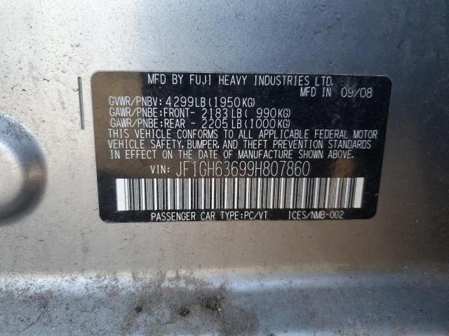 Photo 12 VIN: JF1GH63699H807860 - SUBARU IMPREZA 