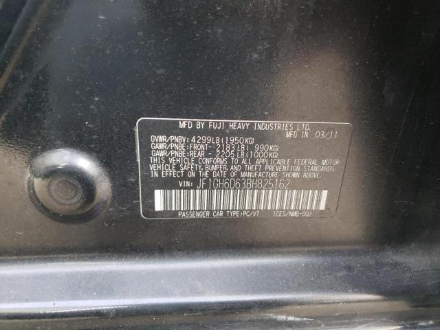 Photo 11 VIN: JF1GH6D63BH825162 - SUBARU IMPREZA OU 