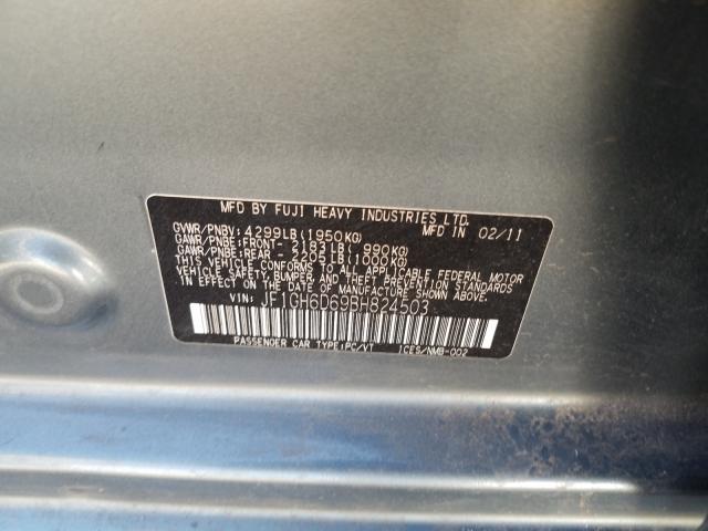 Photo 9 VIN: JF1GH6D69BH824503 - SUBARU IMPREZA OU 