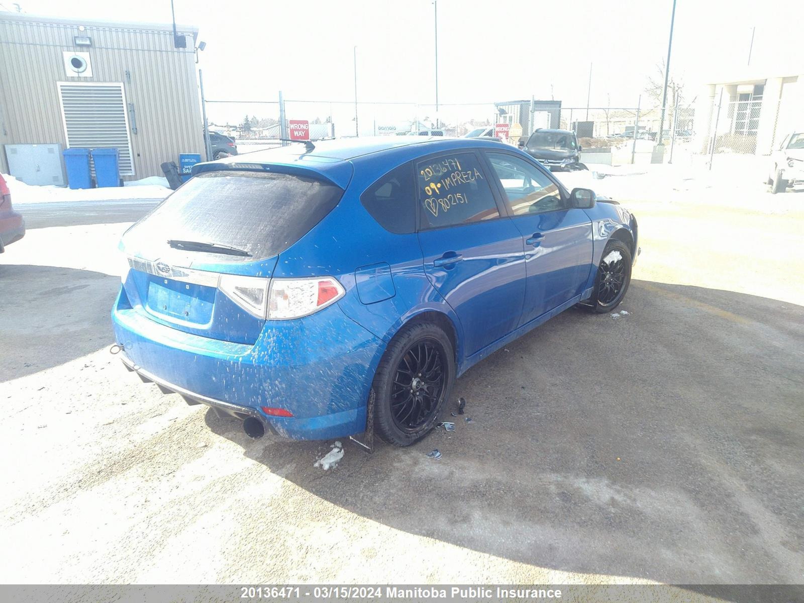 Photo 3 VIN: JF1GH75699G802151 - SUBARU IMPREZA 