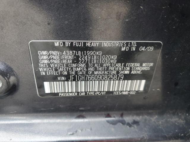 Photo 11 VIN: JF1GH76609G825879 - SUBARU WRX 