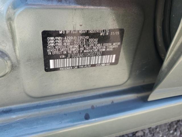 Photo 11 VIN: JF1GJAA61GH007397 - SUBARU IMPREZA 