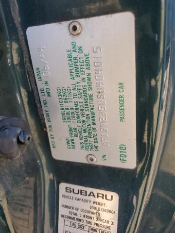 Photo 11 VIN: JF1GM2350SB404015 - SUBARU IMPREZA L 