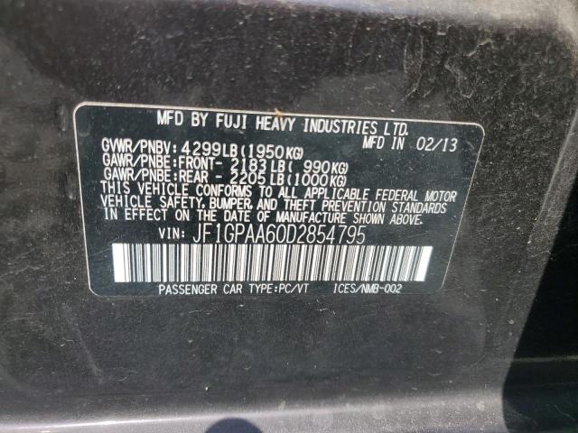 Photo 11 VIN: JF1GPAA60D2854795 - SUBARU IMPREZA 