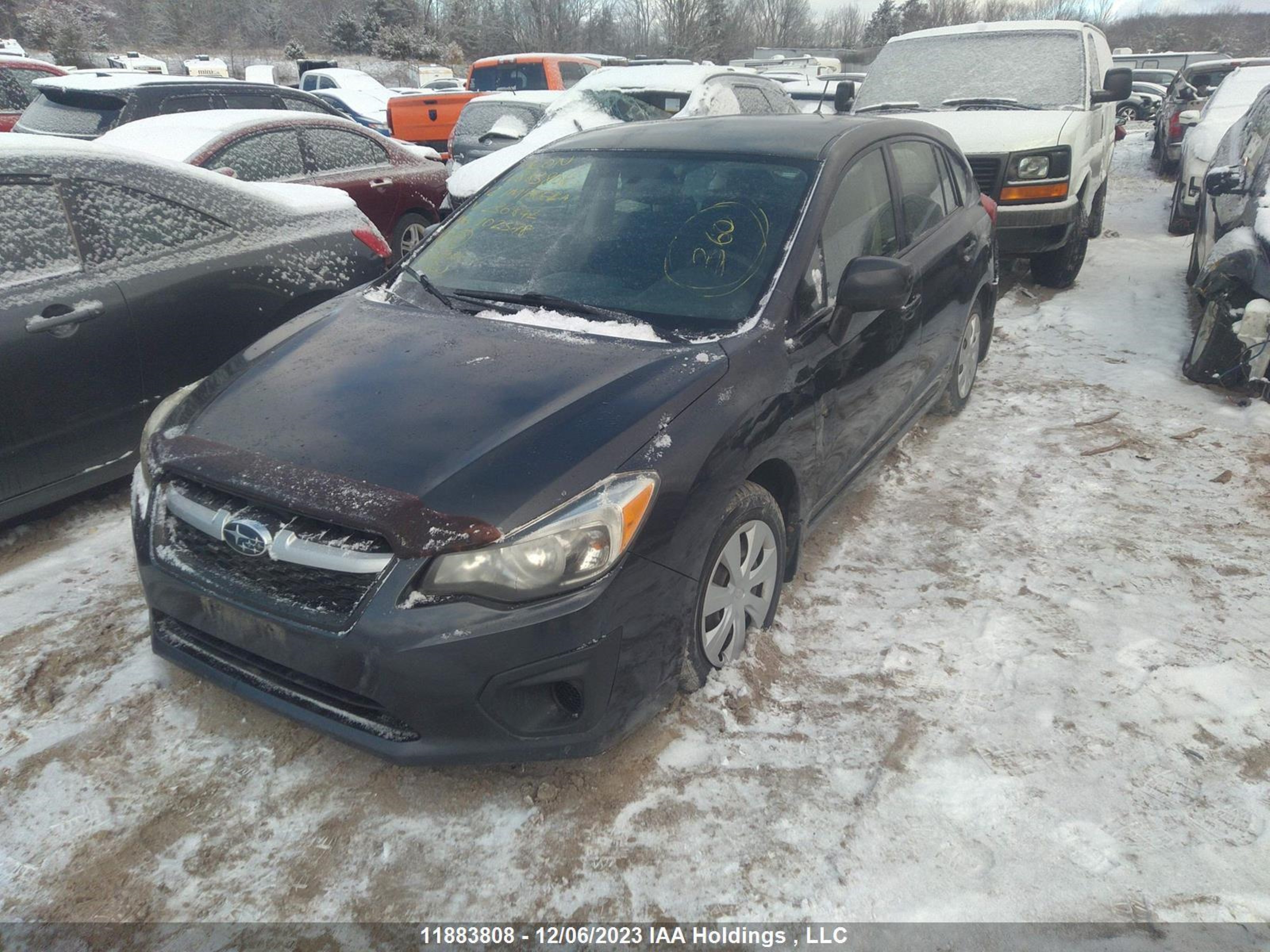 Photo 1 VIN: JF1GPAA63CG236842 - SUBARU IMPREZA 