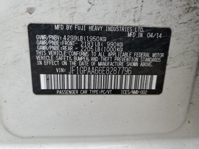 Photo 11 VIN: JF1GPAA66E8287796 - SUBARU IMPREZA 