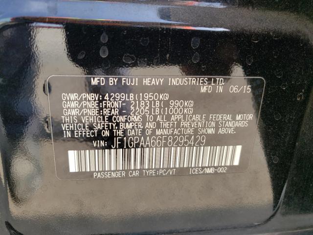 Photo 9 VIN: JF1GPAA66F8295429 - SUBARU IMPREZA 