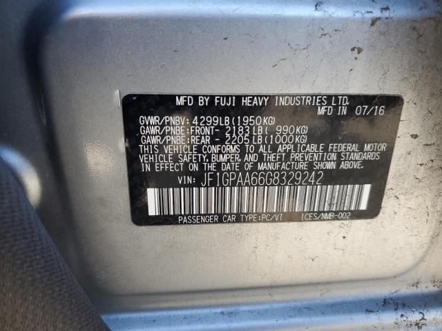 Photo 12 VIN: JF1GPAA66G8329242 - SUBARU IMPREZA 