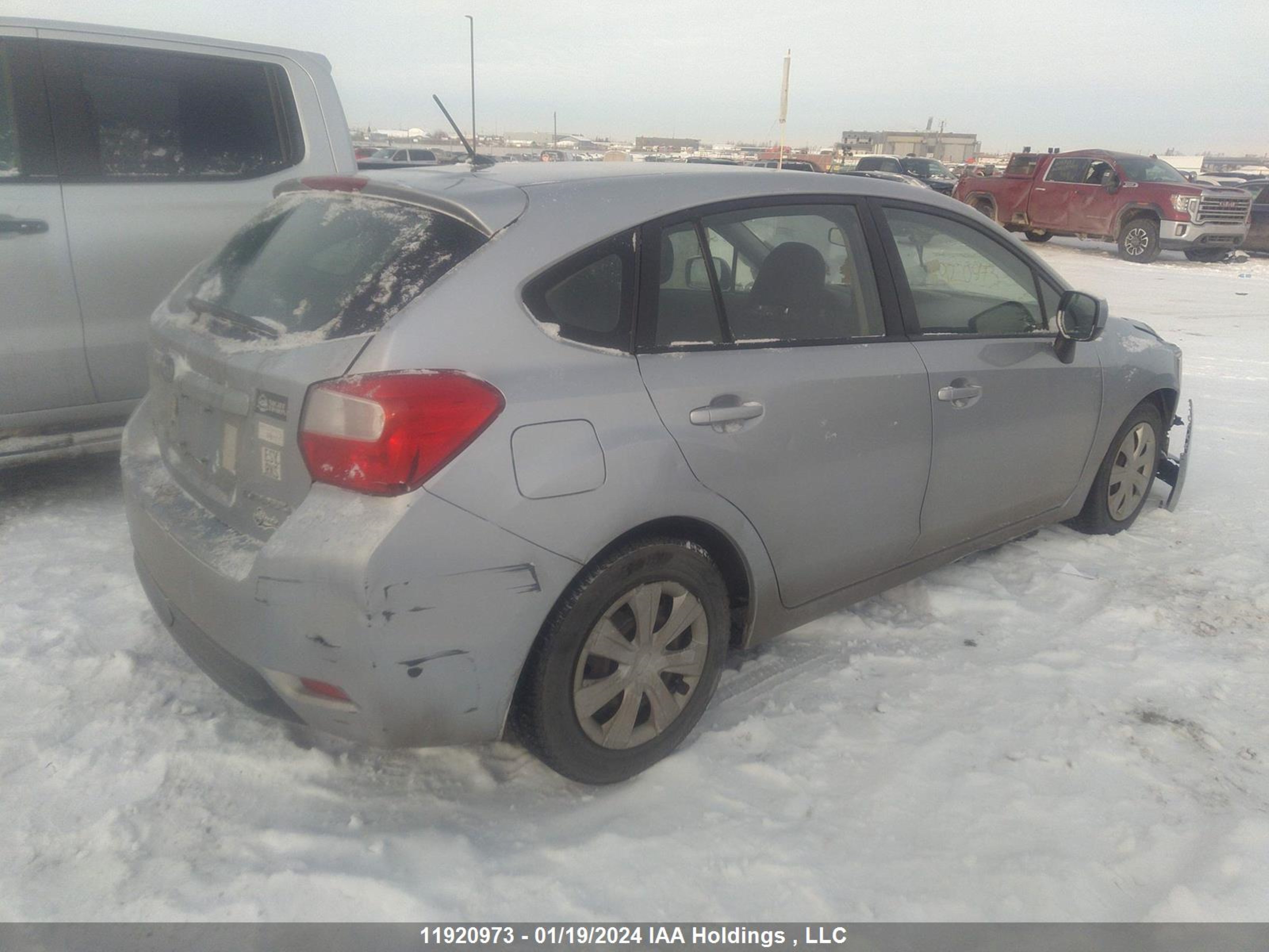 Photo 3 VIN: JF1GPAA67CH202509 - SUBARU IMPREZA 