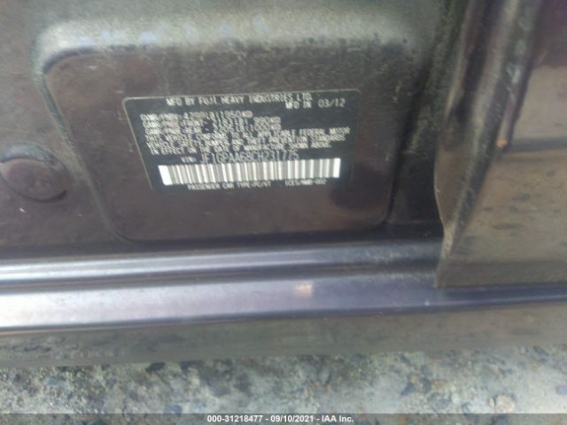 Photo 8 VIN: JF1GPAA68CH231775 - SUBARU IMPREZA WAGON 