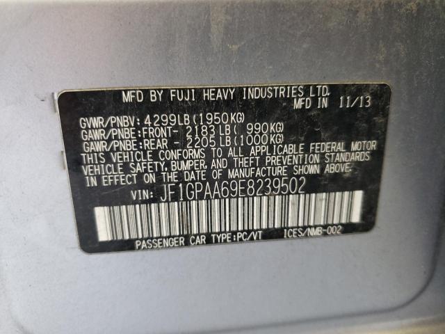 Photo 12 VIN: JF1GPAA69E8239502 - SUBARU IMPREZA 