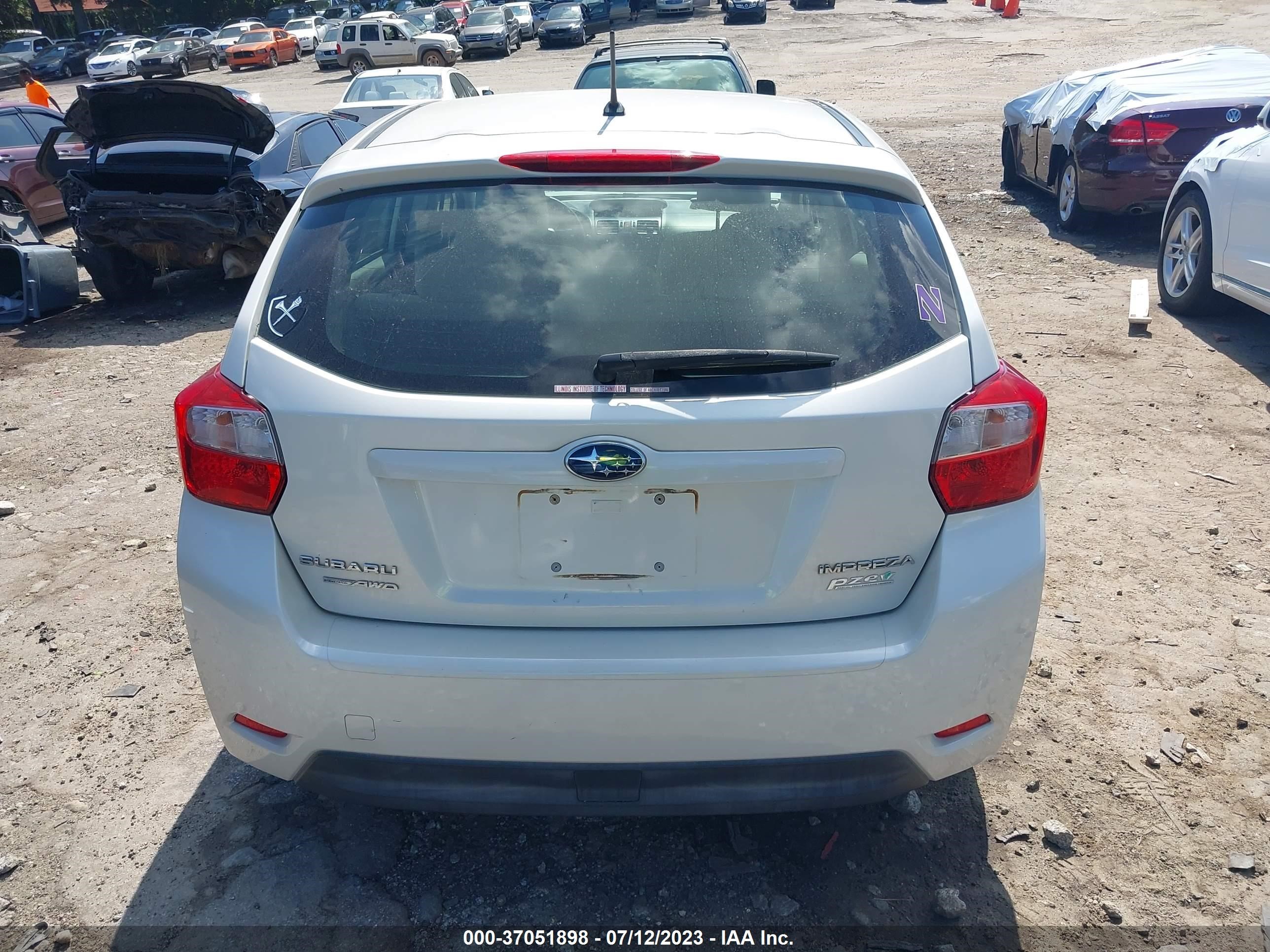 Photo 15 VIN: JF1GPAB62DH827786 - SUBARU IMPREZA 