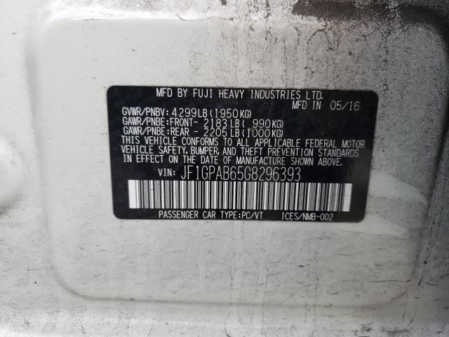 Photo 11 VIN: JF1GPAB65G8296393 - SUBARU IMPREZA PR 